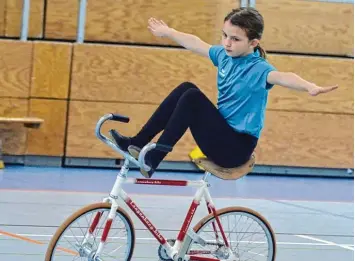  ?? Foto: Zoltan Koch ?? Hannah Greppmeir vom RSV Kissing musste sich beim Untermain Cup mit dem größten Teilnehmer­feld messen.