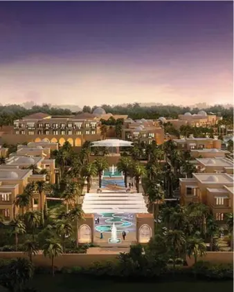  ?? Courtesy Damac Properties ?? A rendering of the Akoya Oxygen project by Damac located in Dubailand