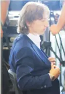  ??  ?? Luka Modrić jučer je u sudnici sjedio točno ispred Zdravka Mamića