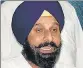  ??  ?? Bikram Singh Majithia