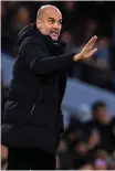  ?? OLI SCARFF AFP ?? MANCHESTER City’s manager Pep Guardiola. |