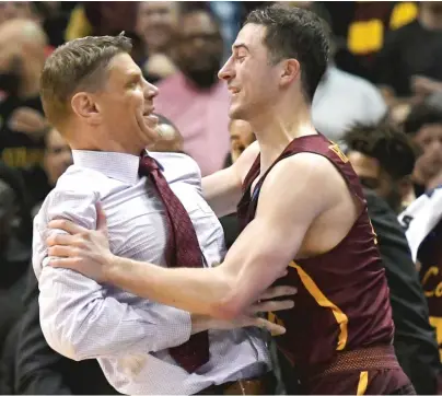  ??  ?? Porter Moser could be for Loyola what Mark Few has been for Gonzaga, a small school that’s perenniall­y in the national picture. AP