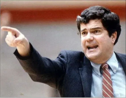  ?? ASSOCIATED PRESS FILE ?? Former Cleveland State coach Kevin Mackey, pictured during the 1985-86season, led the Vikings to their first-ever NCAA tournament berth that year.