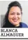  ??  ?? BLANCA ALMAGUER