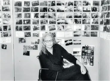  ?? PHILIP MONTGOMERY / THE NEW YORK TIMES ?? A large collection of Annie Leibovitz photograph­s sits in storage instead of being on display at the Art Gallery of Nova Scotia because of a tax dispute over their value.