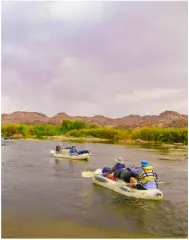  ??  ?? ABOVE From Onseepkans, explore one of the Orange River's most pristine stretches.