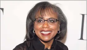  ?? Andy Kropa / AP ?? Anita Hill (pictured above), Neil Gaiman and Ann Patchett will be among the contributo­rs to Book the Vote, an online initiative to provide informatio­n on the electoral system, voting registrati­on and civic topics.