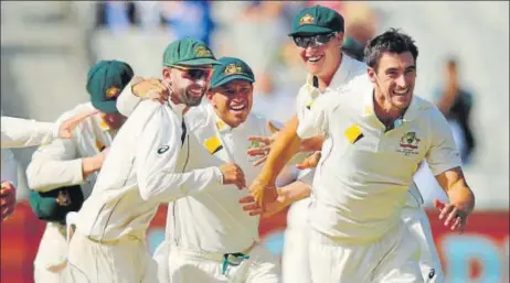  ?? GETTY IMAGES ?? Fast bowler Mitchell Starc (right) will have to play a prominent role if Australia are to challenge India in the fourTest series.