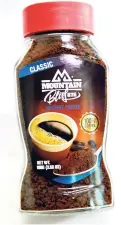  ??  ?? The new Mountain Bliss 876 instant coffee by Salada Foods Jamaica Limited.