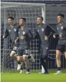  ?? AFP ?? Los jugadores de River entrenarán en estos días.