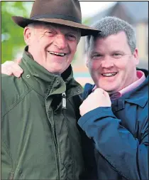  ??  ?? TWO OF THE BEST: Mullins and Elliott duel for the title