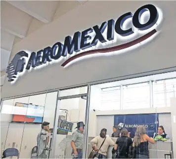  ?? ?? MÓDULO de venta de boletos en el aeropuerto de Ciudad Juárez