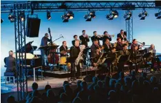  ?? Foto: Weinretter ?? Die Don Menza Big Band trat im Audi Forum in Ingolstadt auf – ein gelungenes Kon zert.