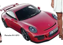  ??  ?? Porsche 911 GT3