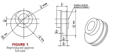  ??  ?? FIGURE 1
Reproduced approx
full-size