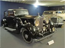  ??  ?? Elegant 1937 Rolls-royce 25/30 seemed fair for only €42,912, just over lower estimate