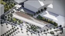  ?? COURTESY ?? A point of contention in MARTA’S plans for Five Points is that streetleve­l bus bays will prevent pedestrian access to the station.