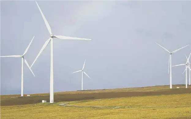  ??  ?? 0 Scotland Against Spin has launched a petition calling for greater powers and support for Scottish communitie­s to influence planning decisions over turbines in their area