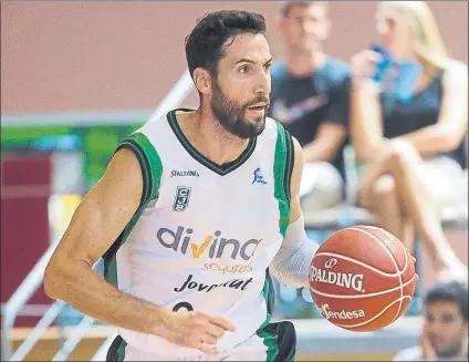  ?? FOTO: PERE PUNTÍ ?? Sergi Vidal, capitán del Divina Seguros Joventut de Badalona, en un partido de la presente temporada