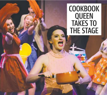  ?? Picture: Andrew Seymour ?? COOKING UP A SHOW: Margaret Fulton the Musical is coming to the Empire Theatre with the talented (from left) Zoe Harlen, Paige McKay, and Judy Hainsworth who plays Ms Fulton.