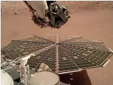  ?? AP ?? The InSight lander has recorded the first sounds from Mars detectable by human ears.