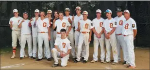  ?? SUBMITTED ?? The Boyertown Grizzlies pose after winning the Twin County League on Monday.