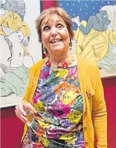  ?? ?? TRAILBLAZE­R: Dame Paula Rego was an inspiratio­n.