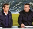  ?? Foto: imago ?? Markus Weinzierl (links) arbeitet wieder als Trainer, Lothar Matthäus bleibt TVKommenta­tor.