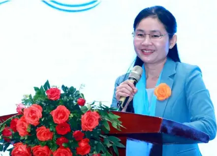  ?? VNA/VNS Photo ?? Tôn Ngọc Hạnh, vice president of the Vietnam Women's Union.