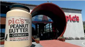  ?? MARTIN DE RUYTER/STUFF ?? Peanut butter nutters will be in heaven at Pic’s Peanut Butter World.