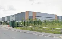  ?? Google Streetview ?? Herbert’s remarks were prompted by claims about treatment of workers at the JD Sports warehouse on Kingsway Business Park