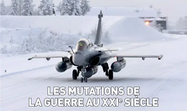  ??  ?? Photo ci-dessus :
Un Rafale B en Finlande. Le champ d’action naturel de la France est mondial, certes en fonction de ses territoire­s, mais aussi de ses ambitions politiques. (© V. Almansa/dassault Aviation)