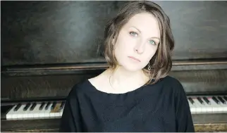  ??  ?? Toronto-based pianist Amanda Tosoff sets poetry to music, drawing on pop, classical, folk and jazz.