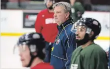  ?? DAN DAKIN BROCK UNIVERSITY ?? Brock Badgers men’s hockey coach Marty Williamson says a year behind the bench in university hockey has renewed his interest in coaching.
