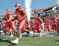  ?? Leslie Plaza Johnson / Contributo­r ?? One of these days, the Houston Cougars will run onto the field and play a game. For now, that’s Oct. 8 against Tulane.