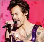  ?? ?? Snub: Chart-topper Harry Styles