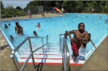  ??  ?? City officials are now seeking bids for repairs at the South Troy pool.