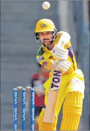  ?? ?? Ruturaj Gaikwad was the top run-getter in IPL 2021 with 635 runs in 16 matches for champions Chennai Super Kings.
His own coach