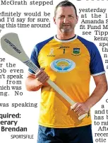  ?? SPORTSFILE ?? Patience required: former Tipperary goalkeeper Brendan Cummins