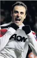  ??  ?? Former Red Dimitar Berbatov