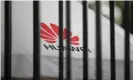  ?? Photograph: Jason Lee/Reuters ?? Washington has put Huawei on a blacklist that effectivel­y bans US firms from doing business with it.