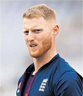  ??  ?? Contempt: Ben Stokes delivered a withering attack on The Sun over its report