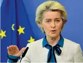  ?? ?? Leader
Ursula von der Leyen è presidente della Commission­e europea dal primo dicembre 2019