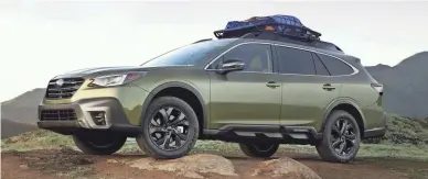  ??  ?? The newly redesigned 2020 Subaru Outback.