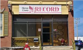  ?? Record offices. Photograph: Mark Reinstein/Alamy ?? Police seized computers, cellphones and reporting materials from the Marion County