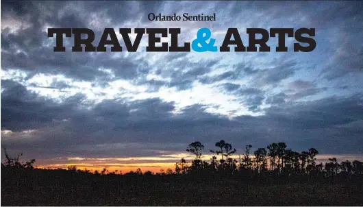  ?? PATRICK CONNOLLY/ORLANDO SENTINEL PHOTOS ?? The Everglades offers millions of acres of untamed wilderness, plus roadside stops for tourists hoping to see what’s between Naples and Miami.