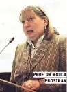  ??  ?? prof. dr milica prostran