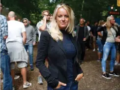  ?? FOTO: PER LANGE ?? Pernille Vermunds nylige snaveri med komikeren Jonatan Spang bør koste hende stemmer, mener J. Hartmann.