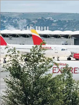  ?? DANI DUCH ?? Iberia traslada aviones de Barajas a Ciudad Real para ahorrar