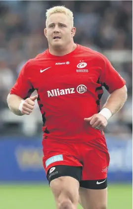  ?? Picture: Getty Images ?? READY. Vincent Koch, seen here playing for Saracens, is eager to take his second chance for the Springboks with both hands.